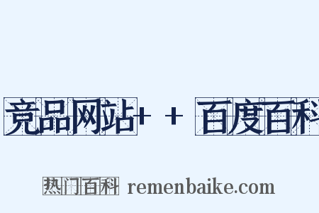 竞品网站++百度百科是什么意思的图片